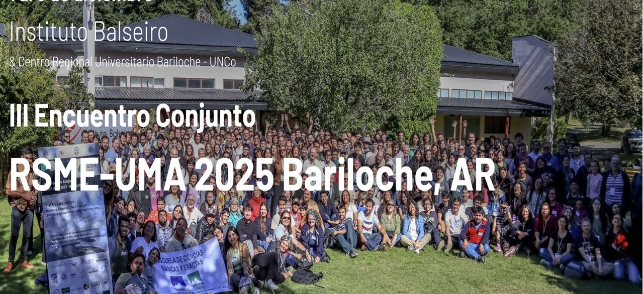 Director del Departamento de Ciencias Exactas Universidad de Los Lagos expone trayectoria del Círculo Matemático Kimche en el III Encuentro Conjunto RSME–UMA 2025