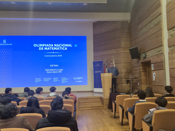 LA UNIVERSIDAD DE LOS LAGOS ACOGE LA XXXVIII OLIMPIADA NACIONAL DE MATEMÁTICA 2026